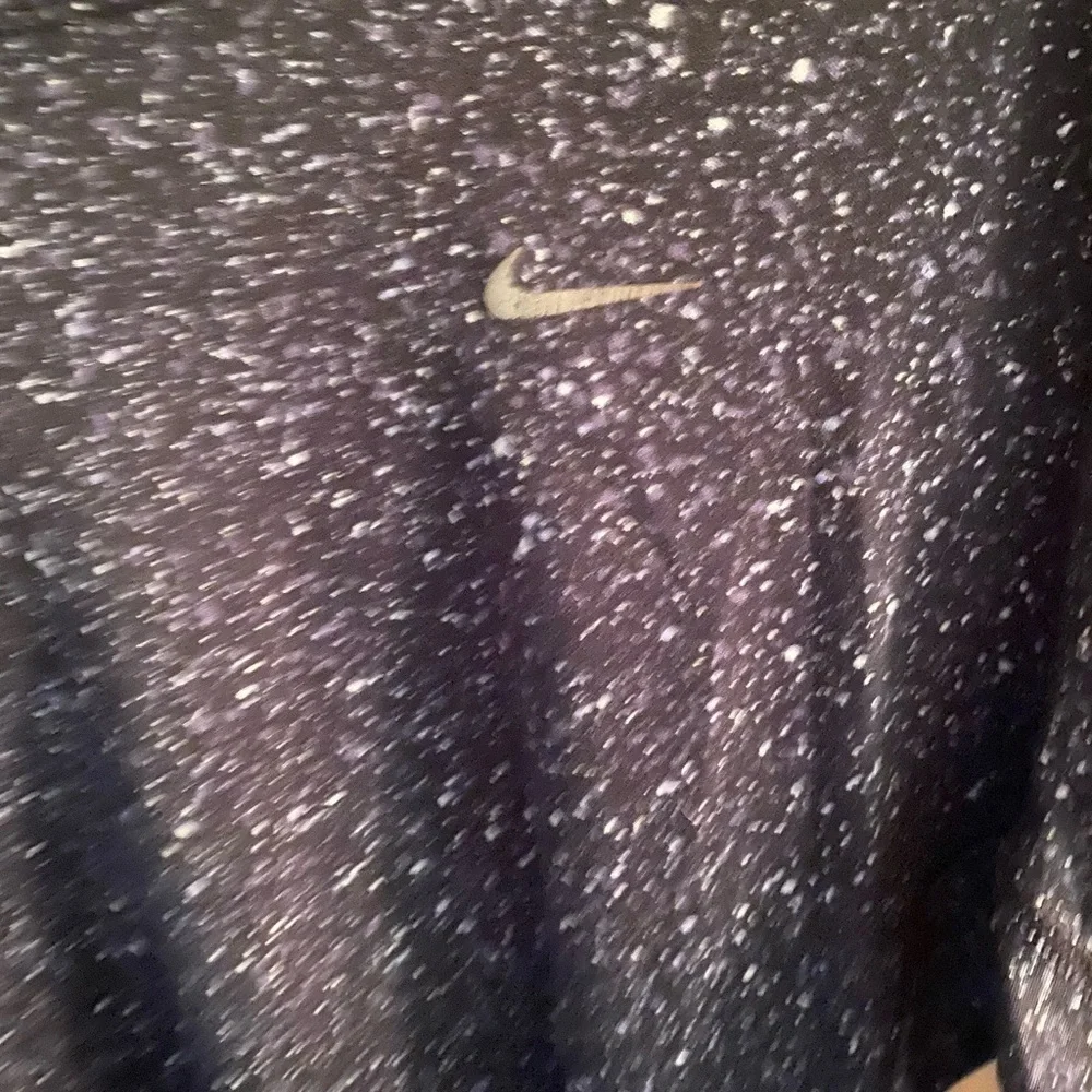 Nike Black Silver Athletic Dri-Fit Running Long Sleeve Top - SZ SM